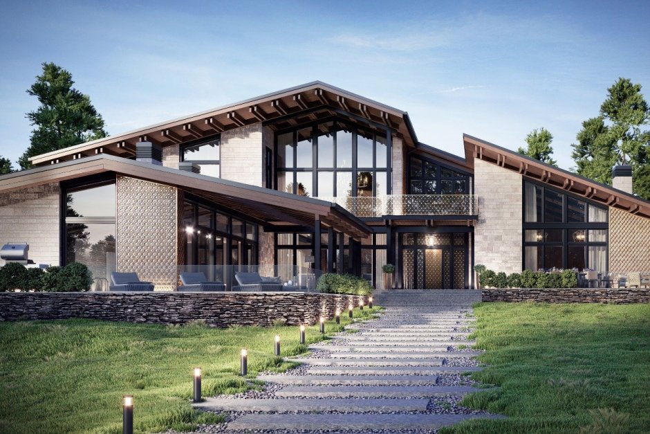 Стиль Шале в архитектуре