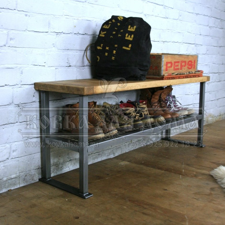 Vasagle лофт полка для обуви