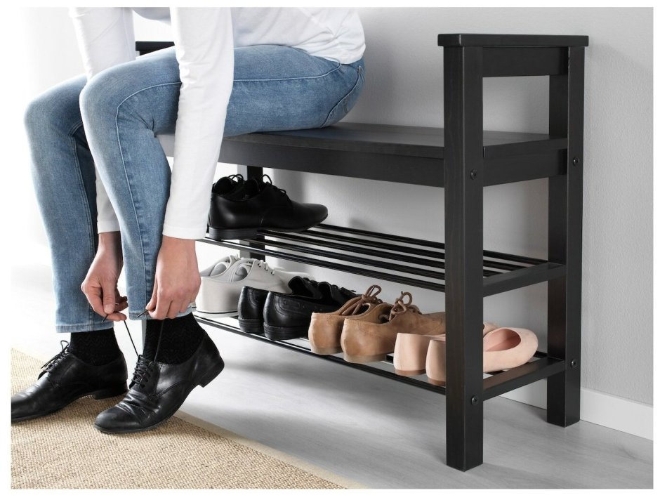 Обувница из поддонов