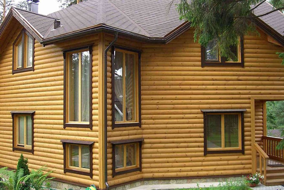 Дома из блок хауса