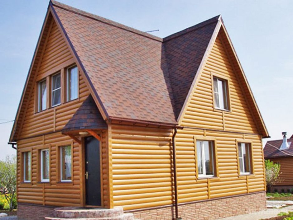 Сайдинг "блок Хаус бревно" RAL (100,135,136,200,282 Корея)