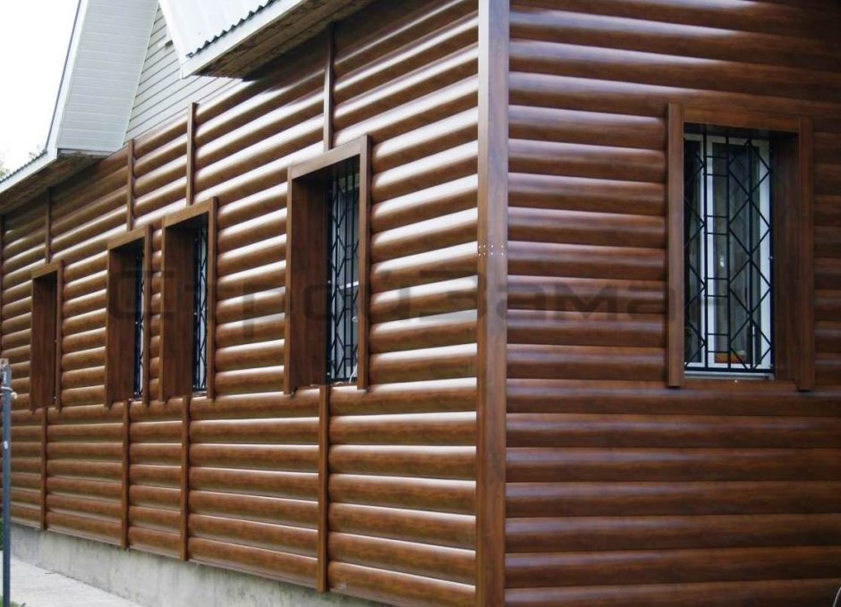 Сайдинг Вудсток мореный дуб матовый