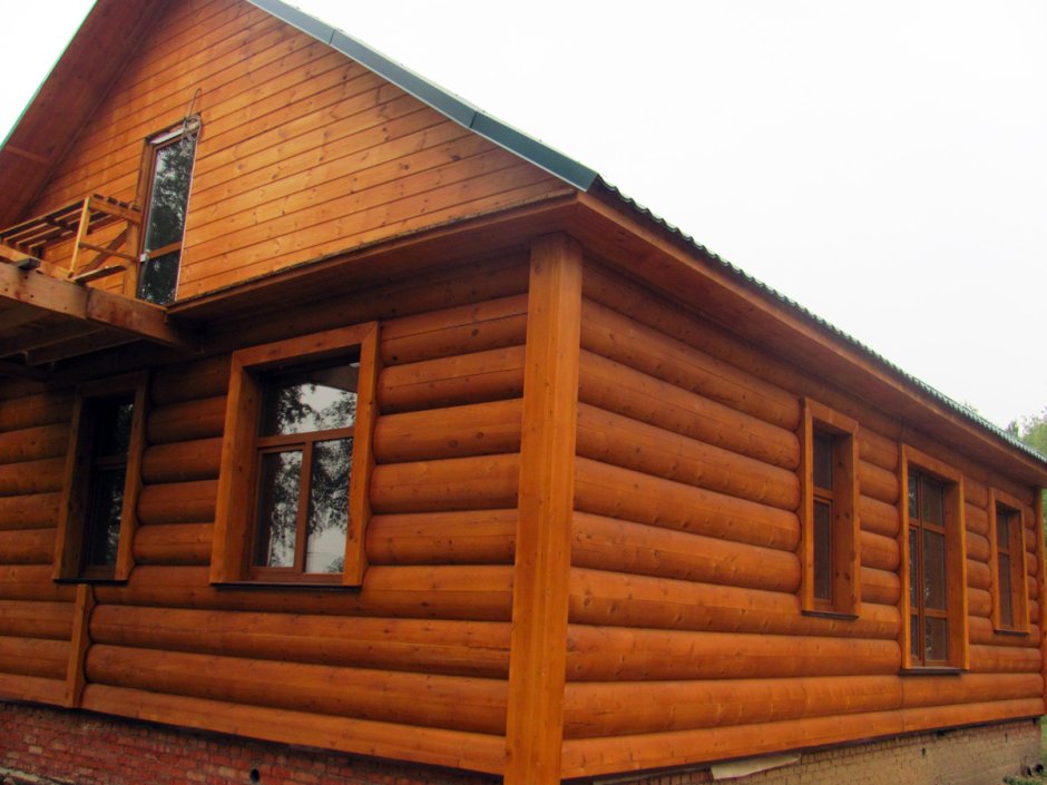 Блок Хаус имитация бревна