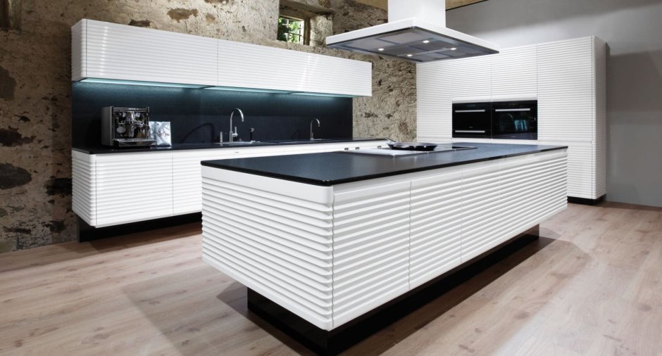 Рельефные фасады для кухни