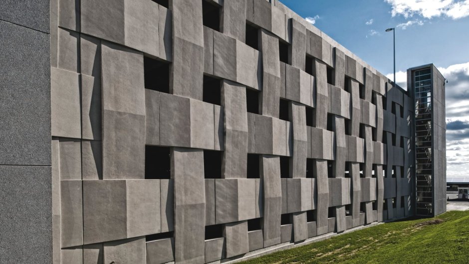 Бетонные фасадные панели