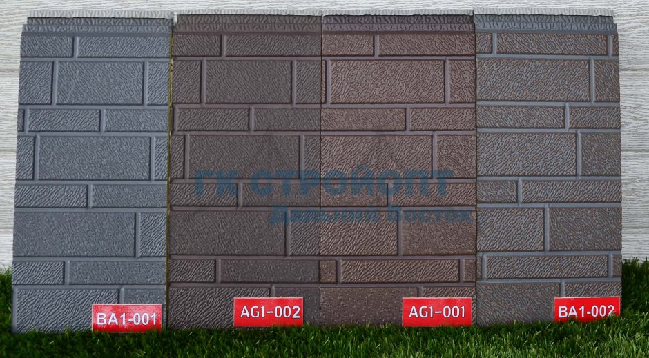 Фасадная панель Zodiac кирпич декоративный ag1-002