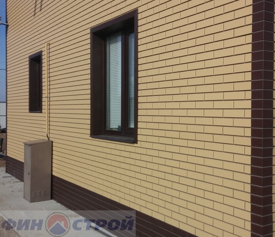 Нордсайд кирпич гладкий желтый