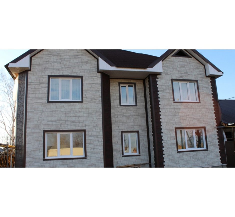 Цокольный сайдинг FINEBER камень природный жемчужный