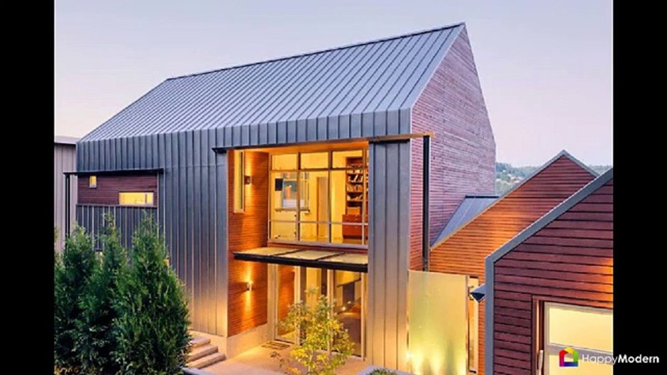 Барнхаус фасад фальц