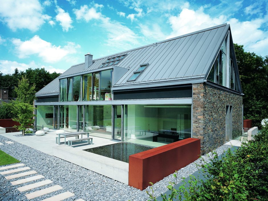 Кровля фальцевая в хайтек