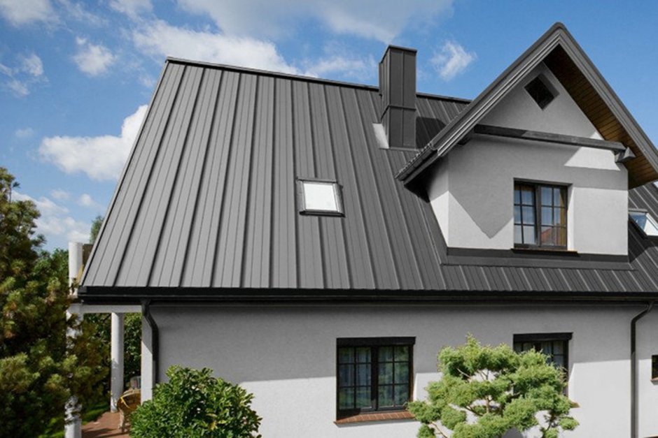 Кровля фальц 7024