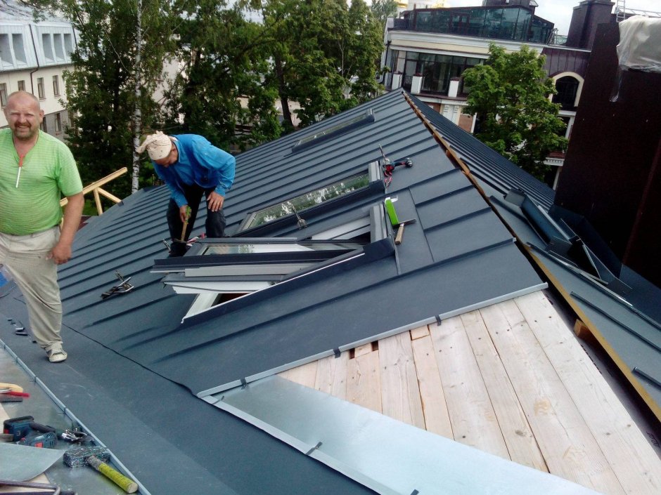 УНИКМА фальцевая кровля