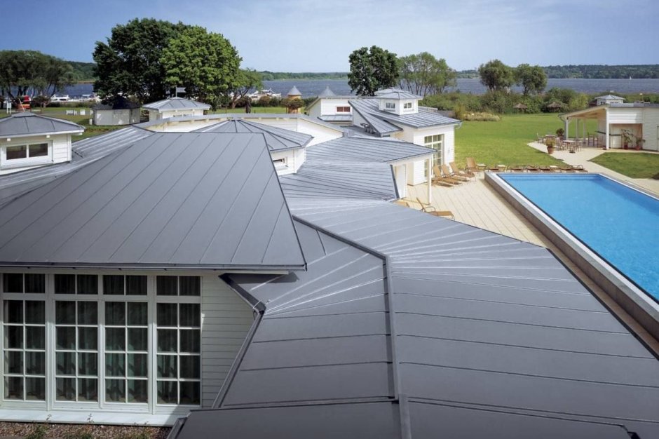 Фальцевая кровля из цинко-титанового сплав