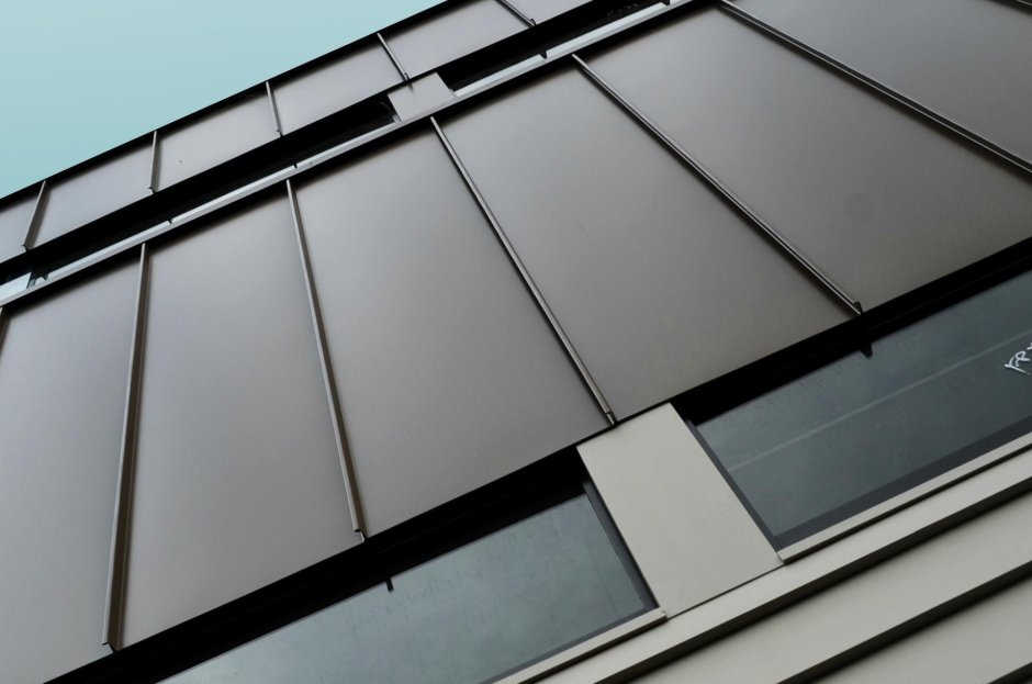 Фасад металл фальц