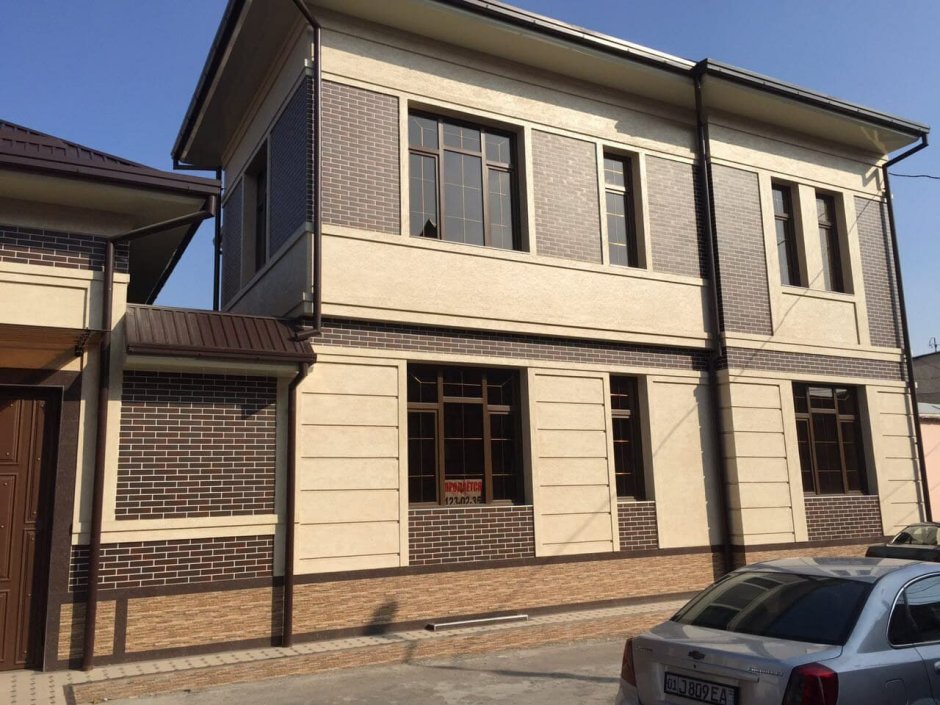 Травертин фасад Узбекистан