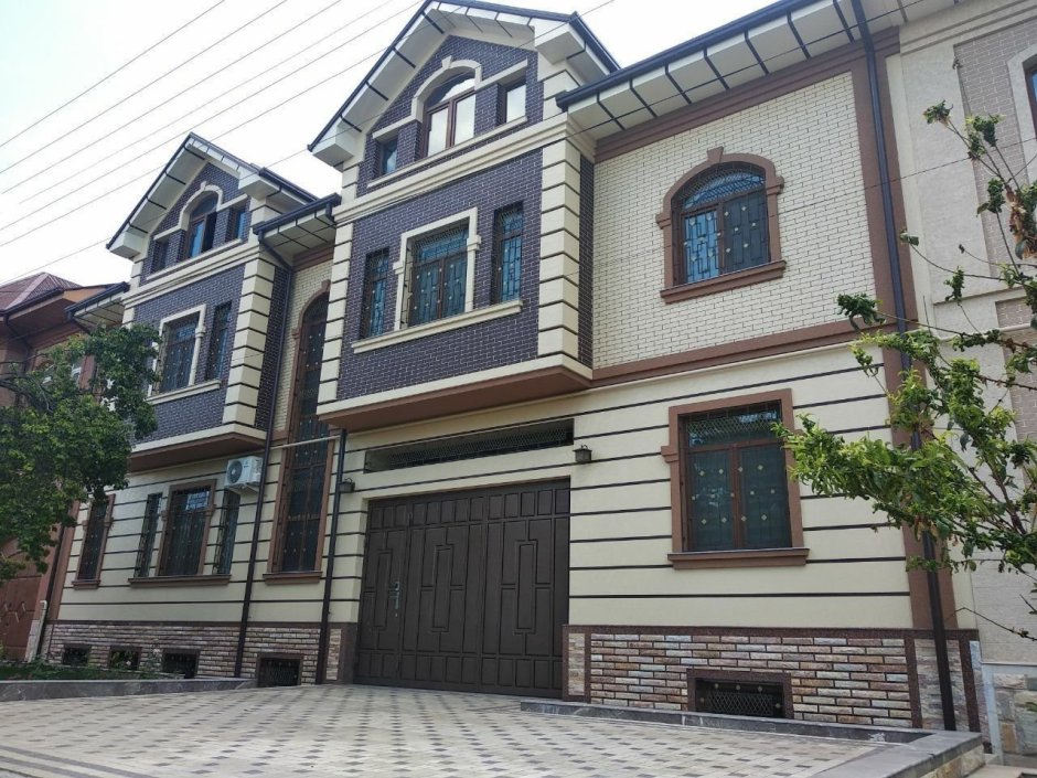 Травертин фасад Узбекистан Андижан