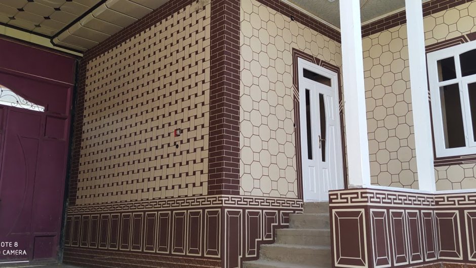 Травертин фасад Узбекистан