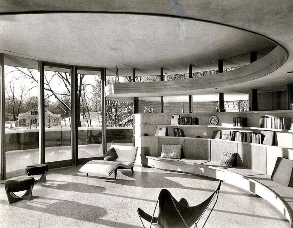 Фрэнк Ллойд Райт органическая архитектура планировка круглого дома