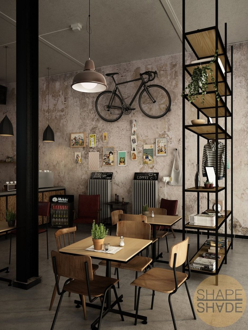 Ресторан в стиле лофт