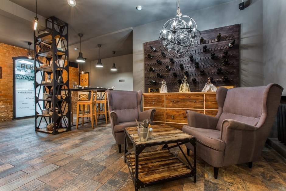 Пельменная в стиле лофт