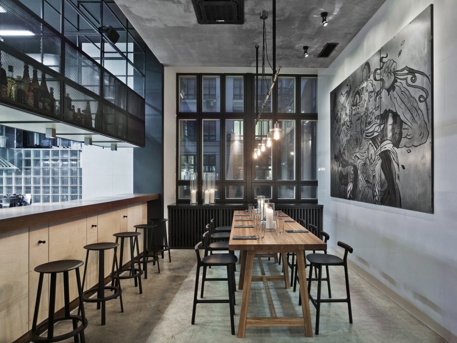 Стиль Индастриал кофейн