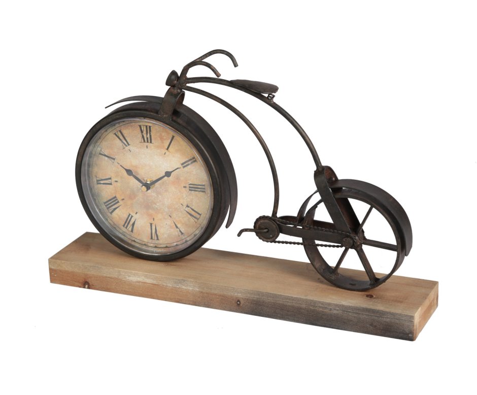 Часы в стиле лофт на стену