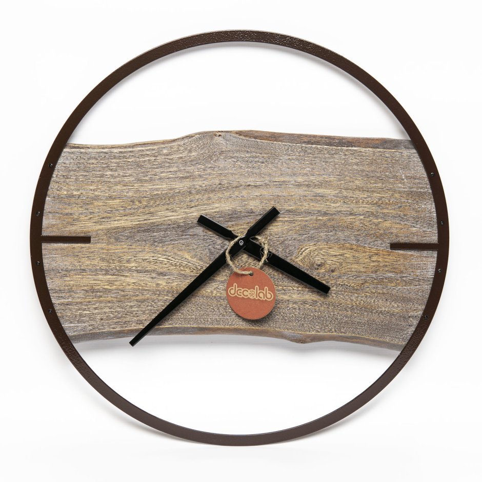 Часы бронза лофт