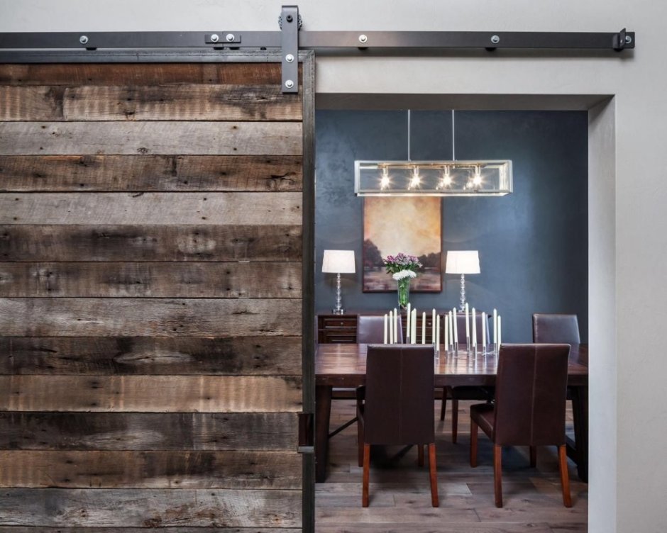 Амбарная дверь лофт