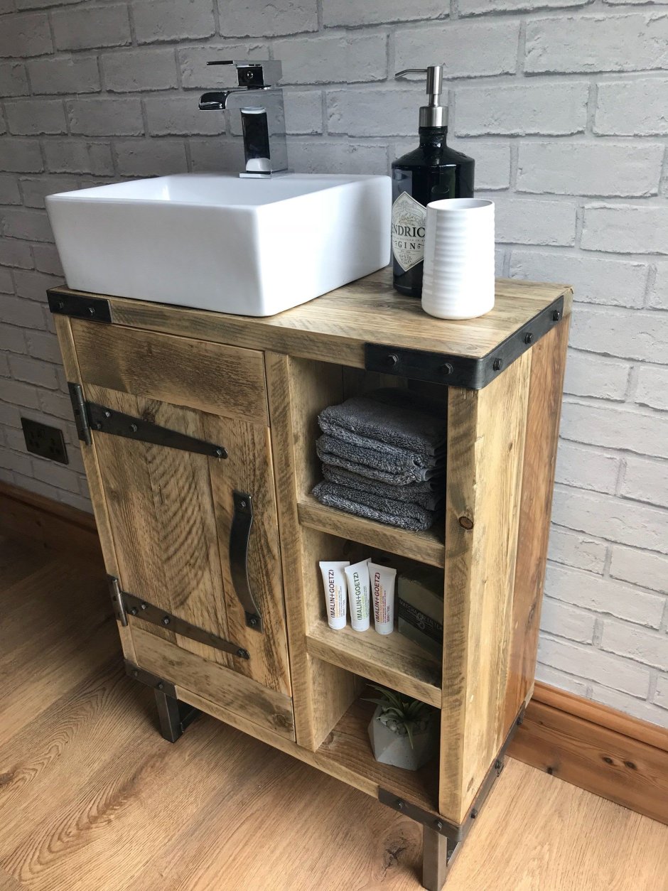 Тумба Loft под умывальник sk401