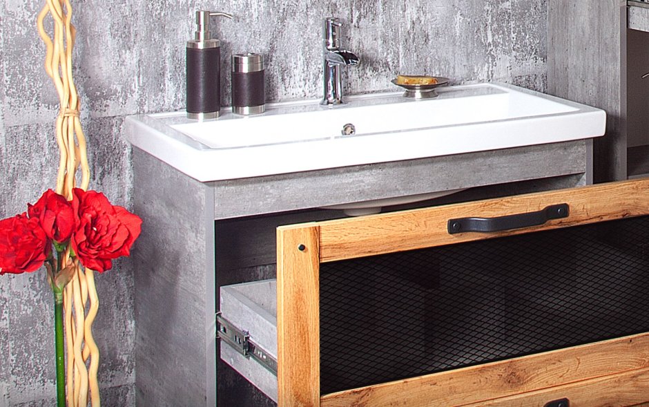 Тумба Бриклаер лофт 100