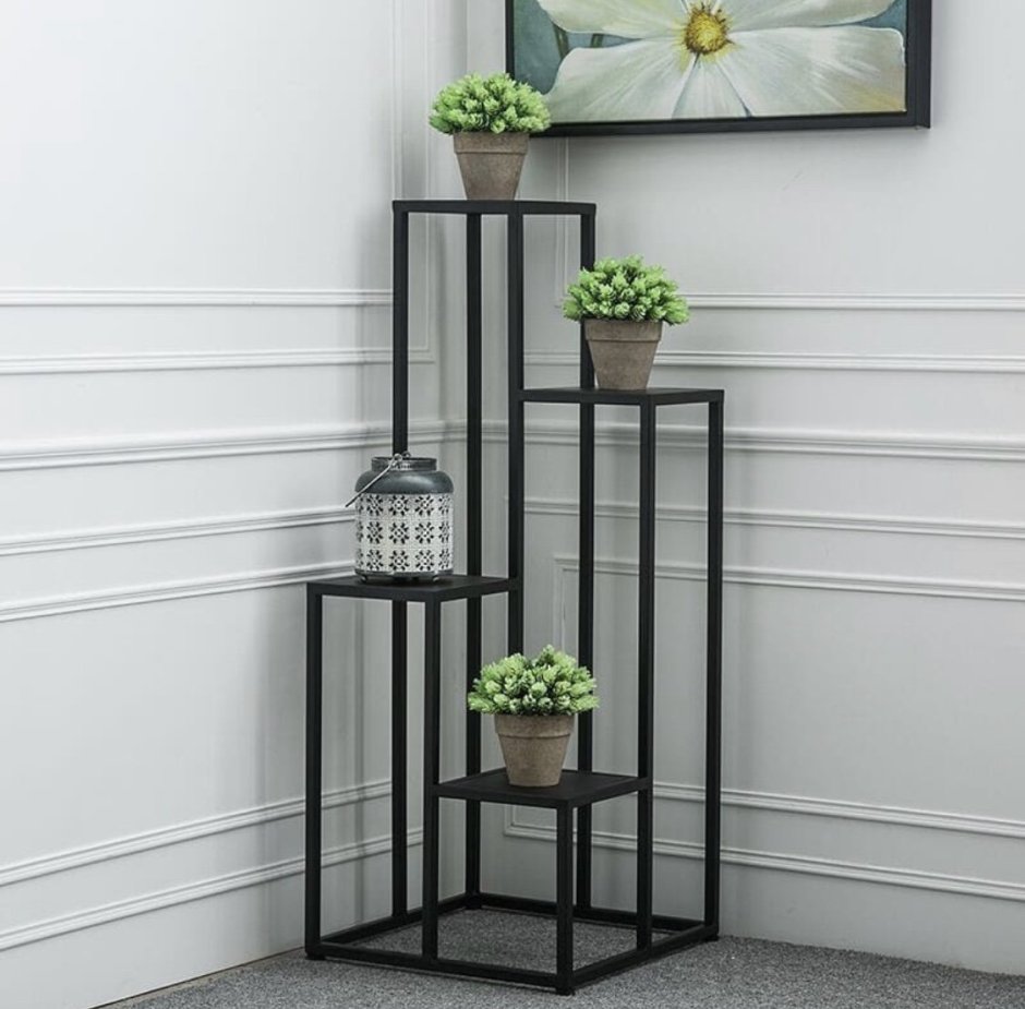 Подставка для цветов в стиле лофт