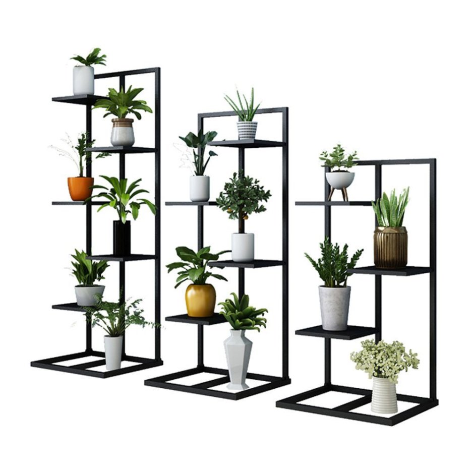 Подставка для цветов в стиле лофт