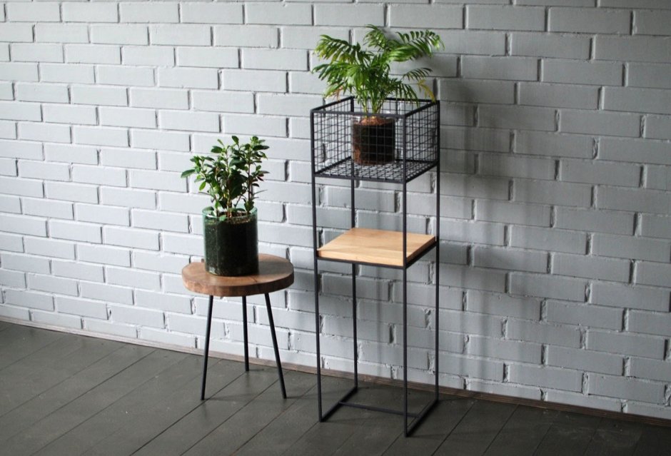 Полки для цветов напольные