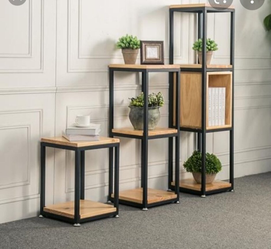 Подставка для цветов лофт