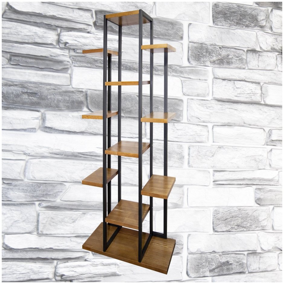 Подставка под цветы из металла в стиле лофт