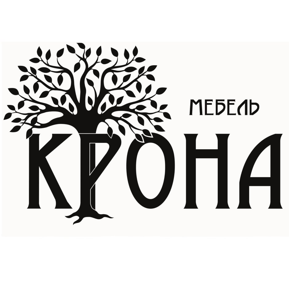 Силуэт кроны дерева