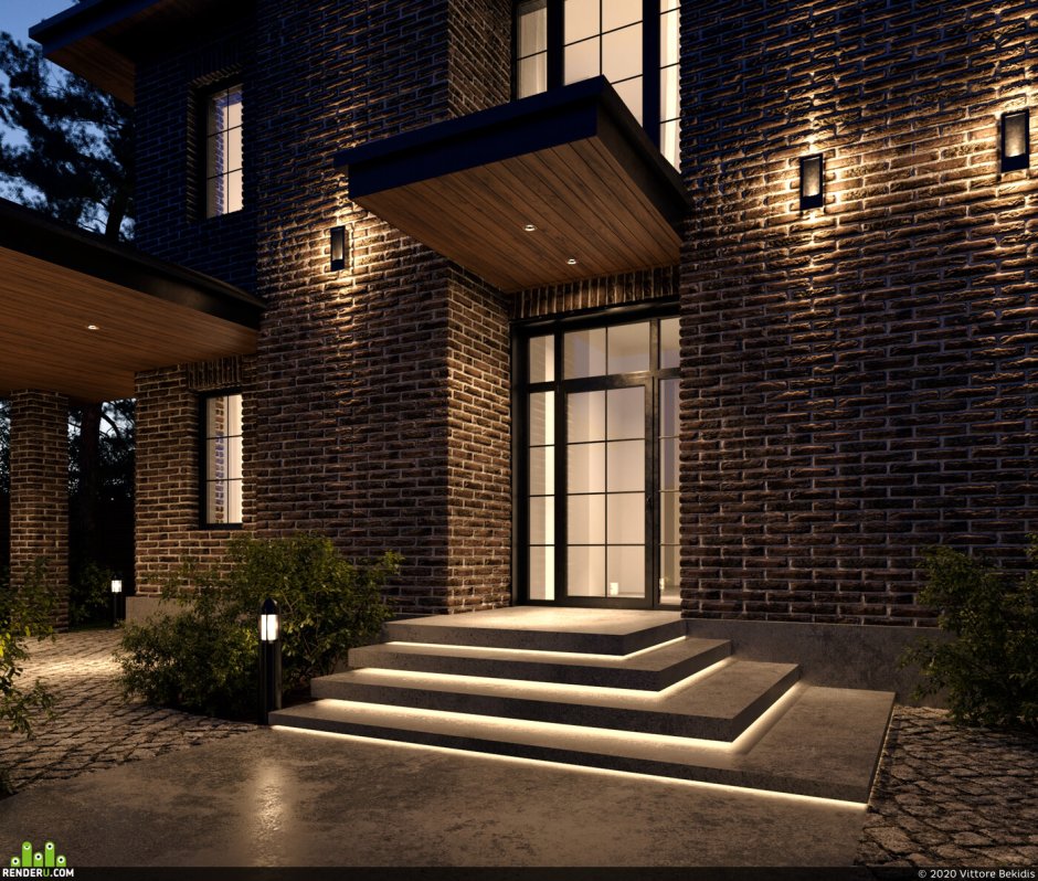 Красивые входные группы