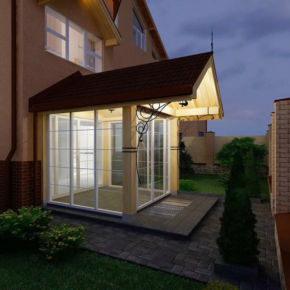 Входная группа честный дом