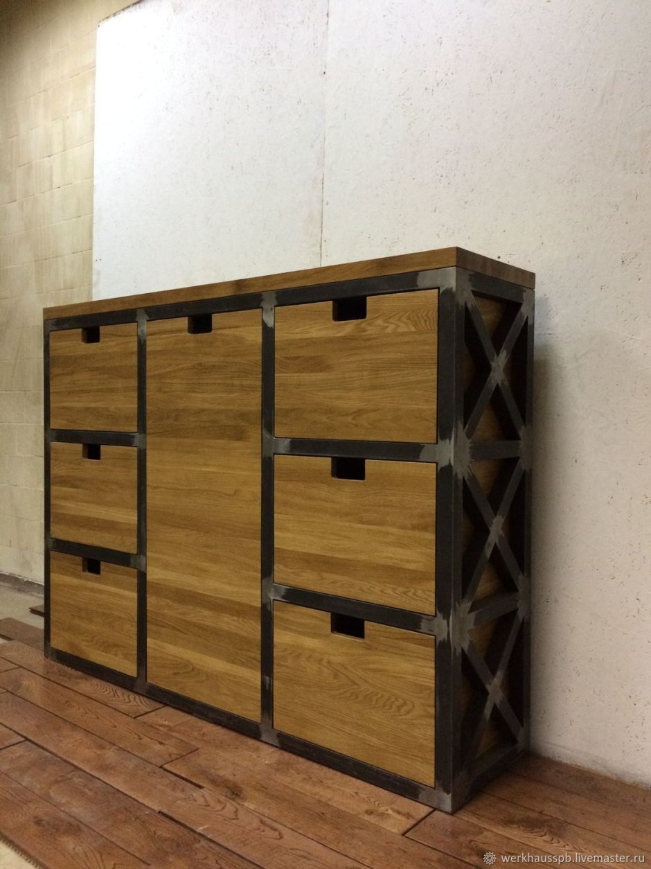 Консоль-обувница "лофт"