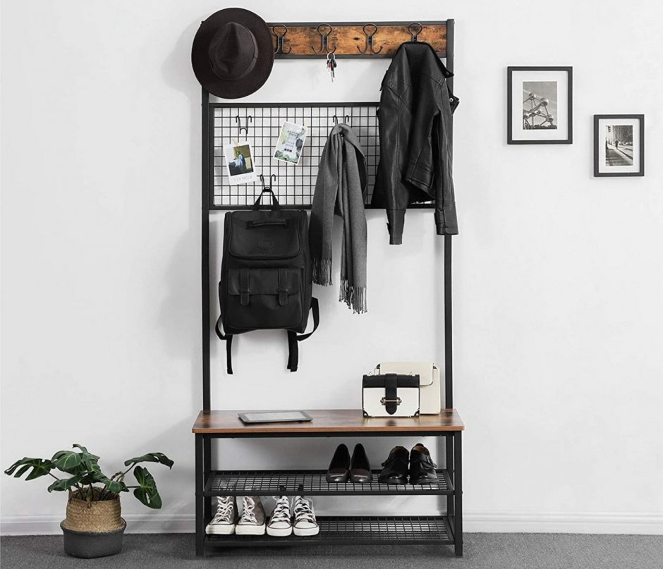 Мебель лофт прихожая из металла