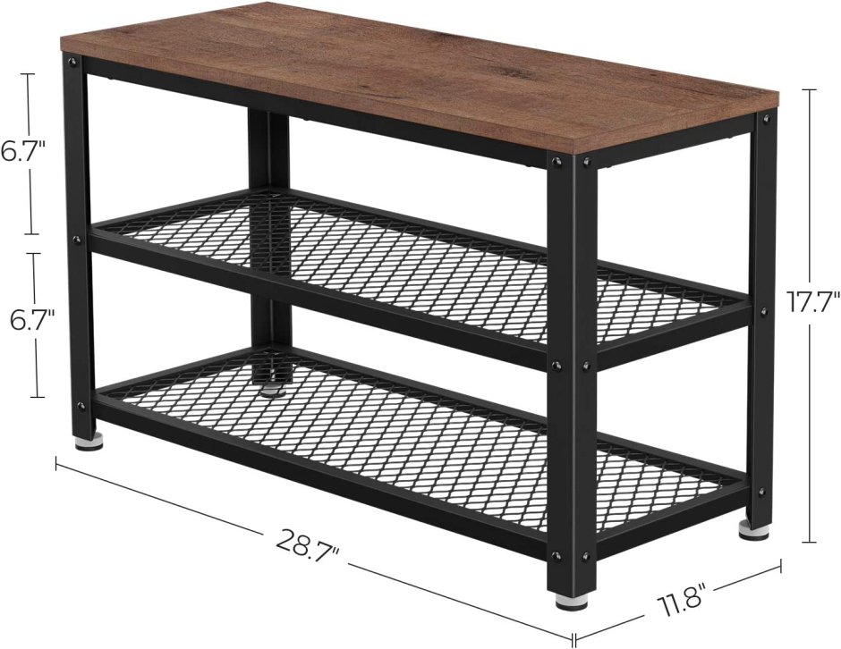 Подставка для обуви 3 полки "GC-0463"