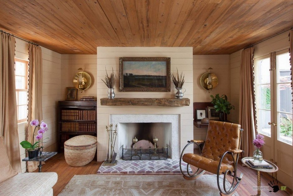 Дача в стиле Скандинавский шебби Шик