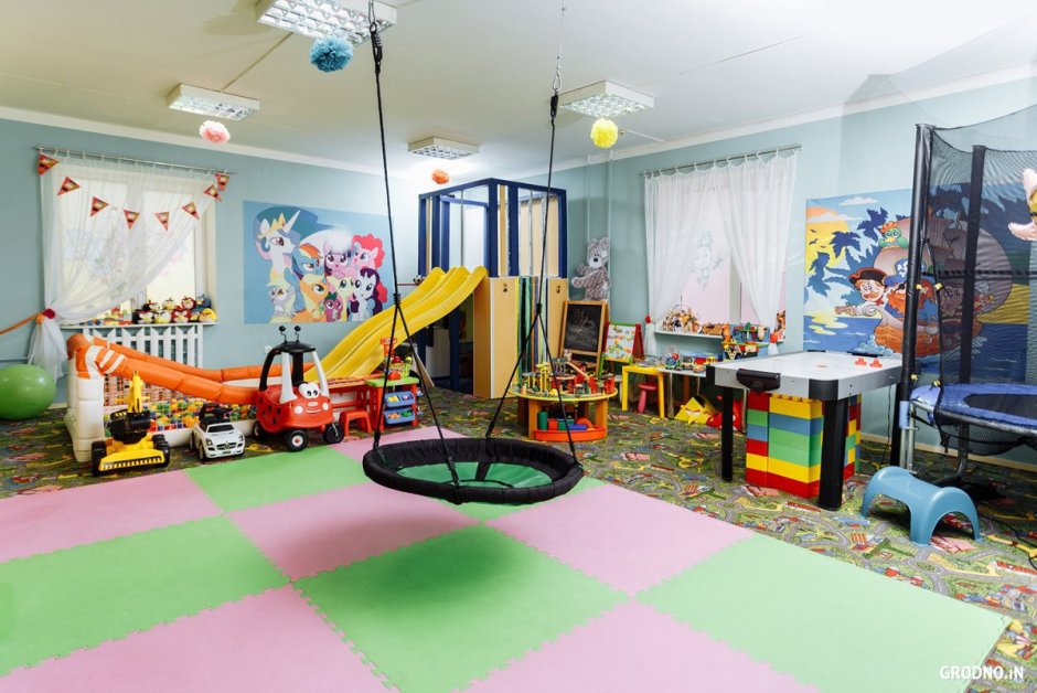 Детские игровые комнаты для дня рождения