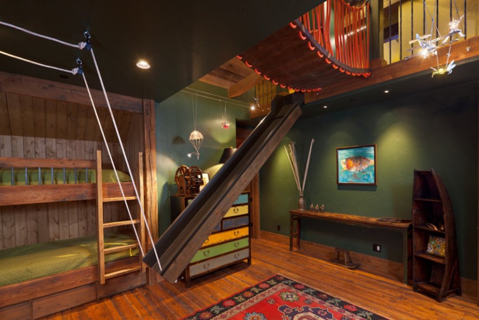 Необычные игровые комнаты