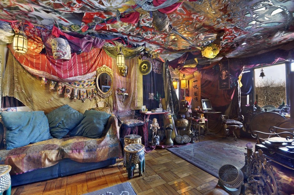 Цыганский стиль в интерьере