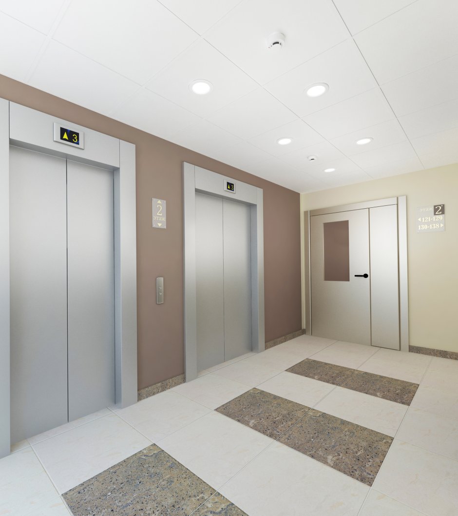 ЖК Спутник лифтовый Холл