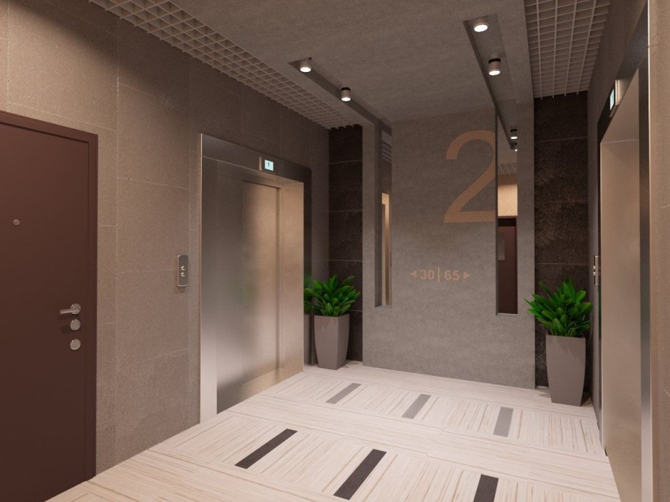 Интерьер подъезда