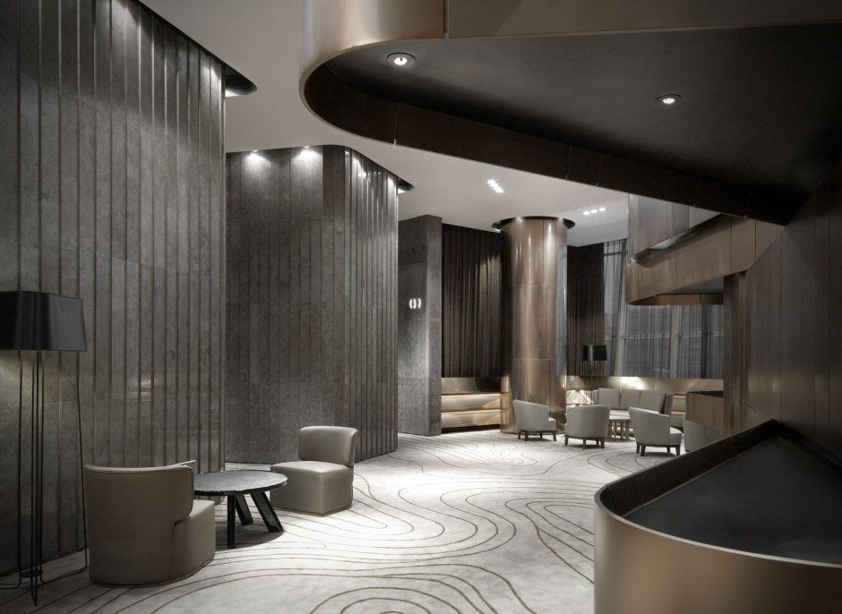 Стиль Модерн в интерьере МОП