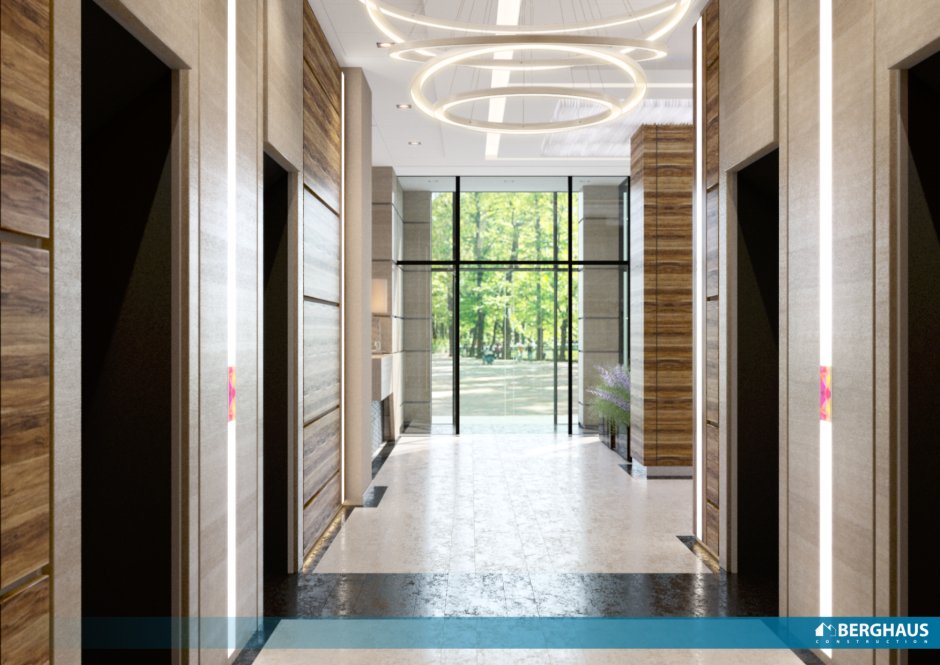 ЖК сердце столицы лобби