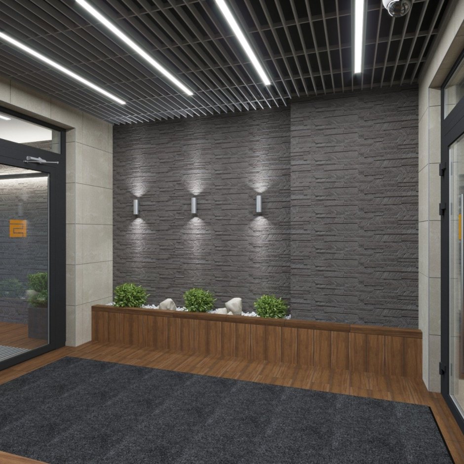 Стильный подъезд